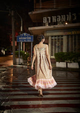 Pink Thai Silk Dress