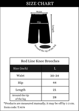 Red Line Knee Breeches